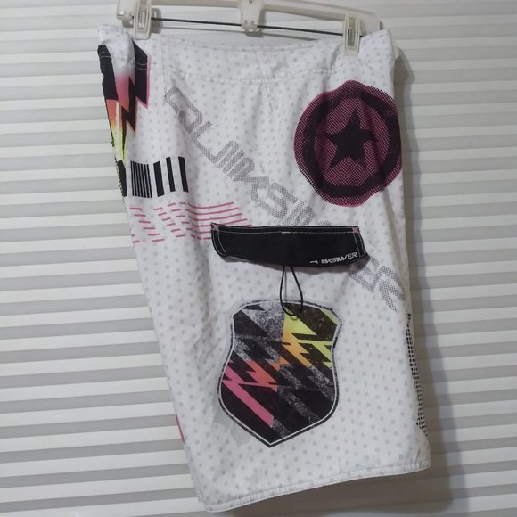 Quiksilver swim trunks. - Picture 3 of 8